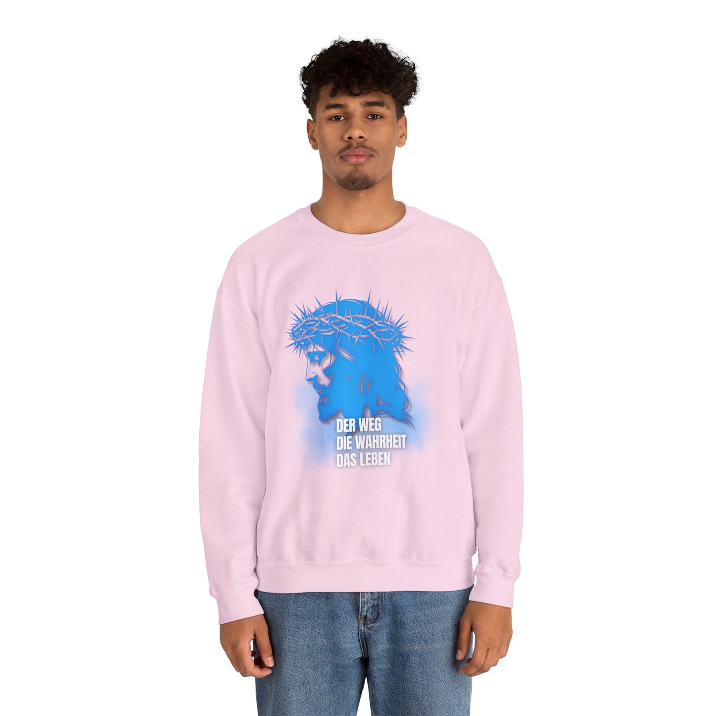Sweatshirt Jesus "Der Weg - Die Wahrheit - Das Leben"
