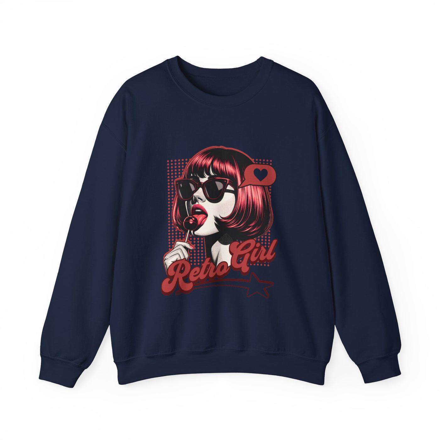 Retrogirl  Pop Art Women's Sweatshirt