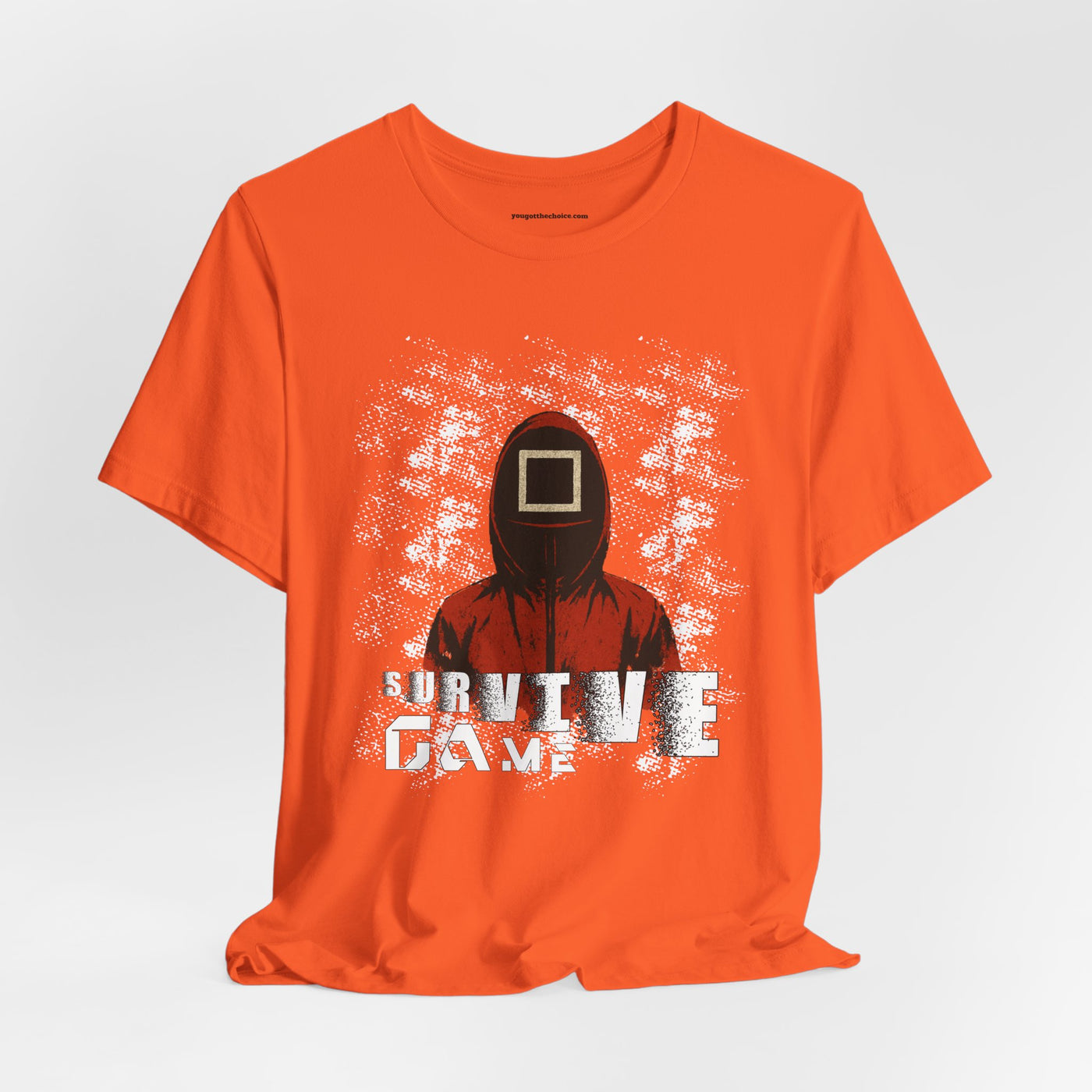Squid Game Unisex Jersey Tee - Casual Graphic Shirt for Fans