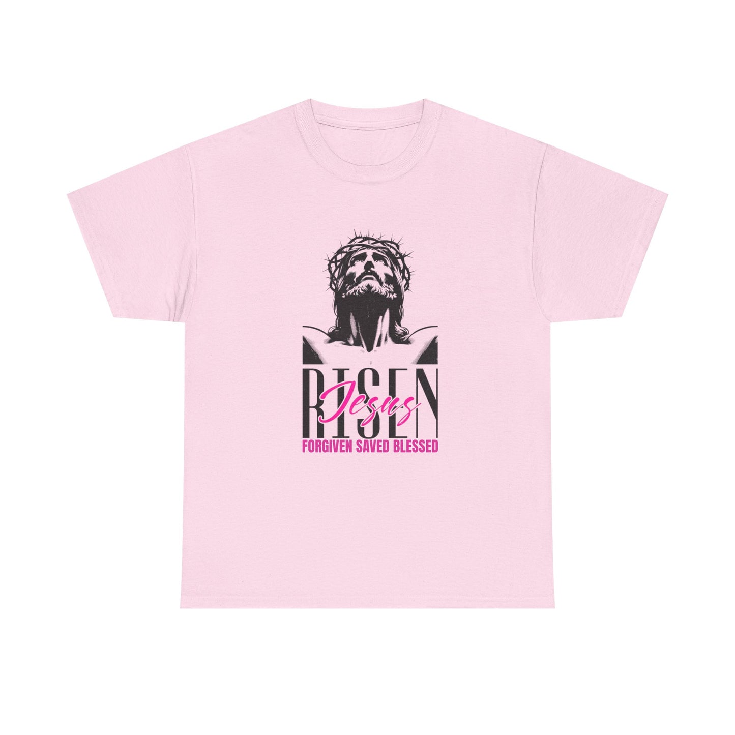 Jesus "Risen" Faith-Based Christian T-Shirt