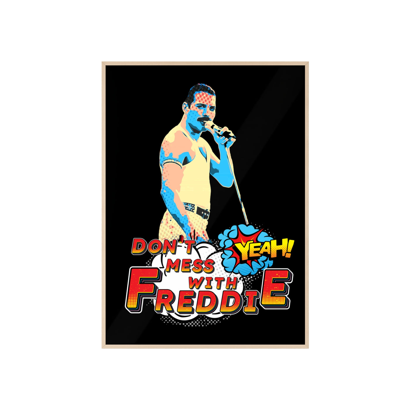 Poster Freddie Music Rockstar