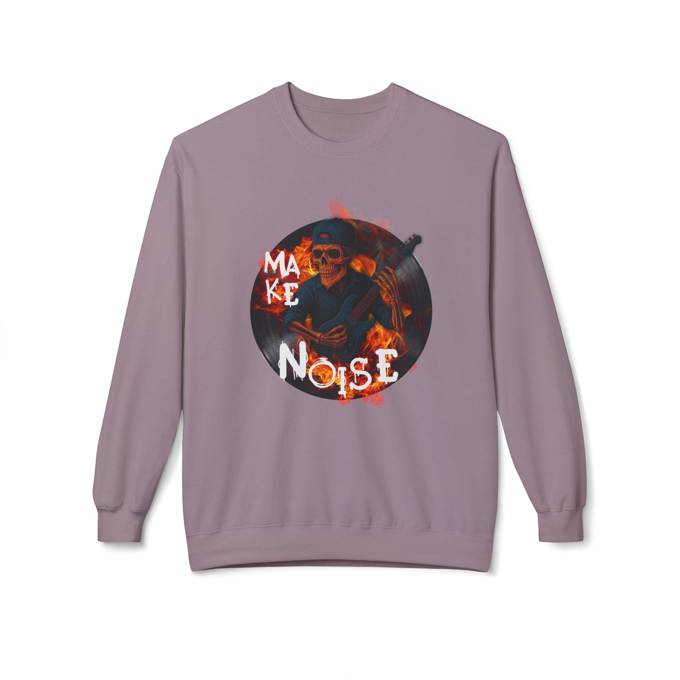 Make Noise Graphic Fleece Sweatshirt - Unisex Midweight Crewneck