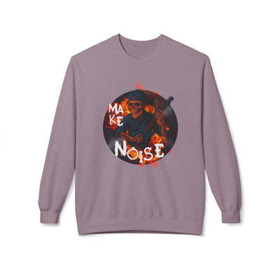 Make Noise Graphic Fleece Sweatshirt - Unisex Midweight Crewneck