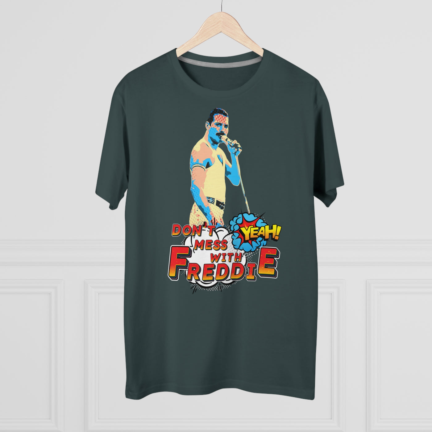 Freddy-Inspired Graphic Tee - Fun & Bold Modern Fit Shirt