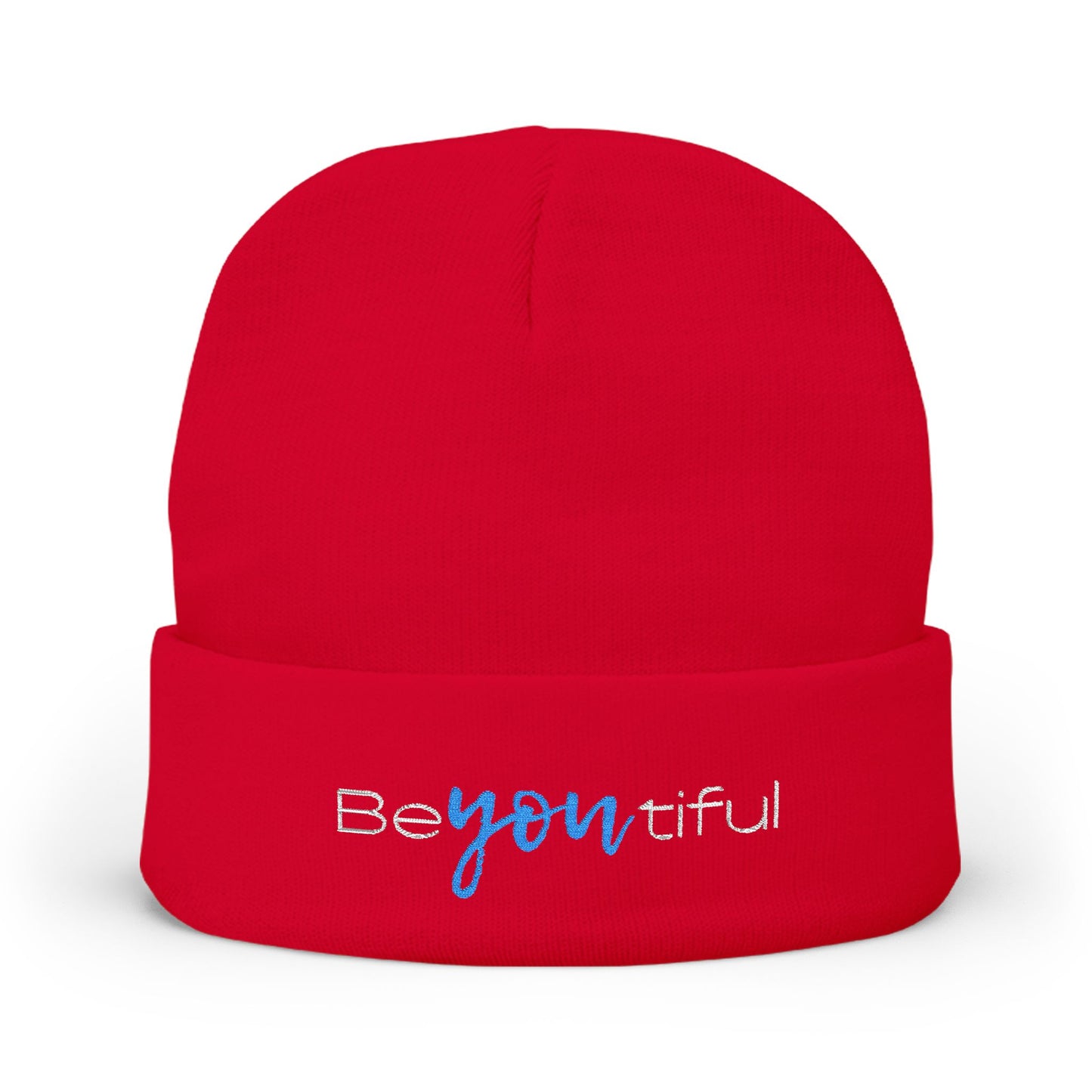 Cozy Embroidered Beanie - Beyond You-tiful- Mütze  Beanie