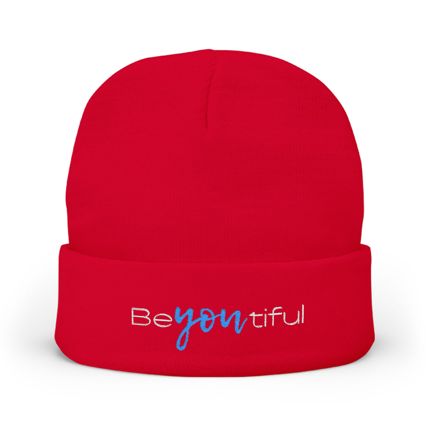 Cozy Embroidered Beanie - Beyond You-tiful- Mütze  Beanie