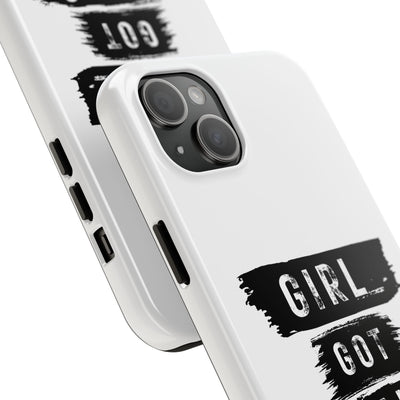 Handyhülle  Phone Case - "Girl Got Goals" - Stylish Protection for Ambitious Women