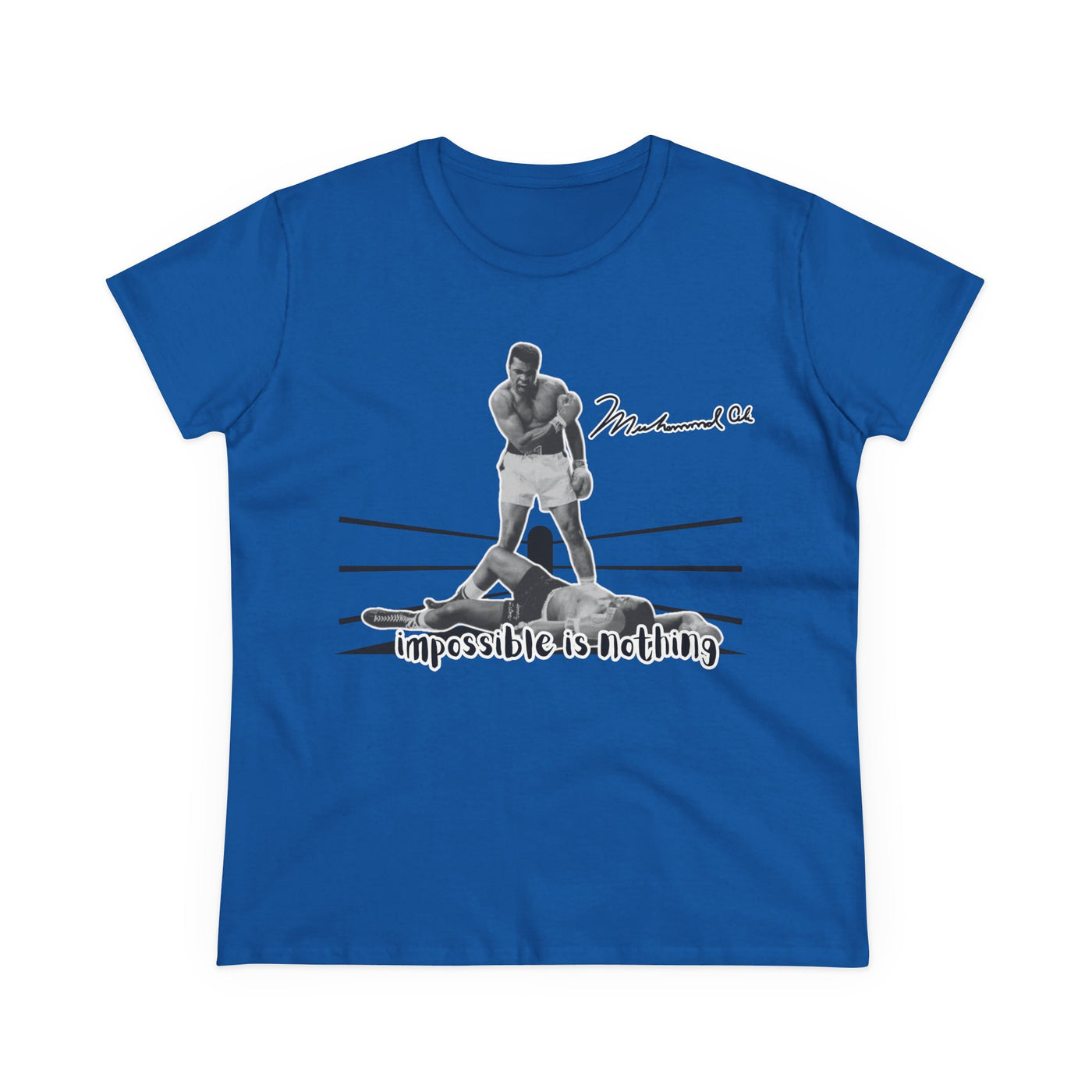 Women's nothing impossible Muhammad Ali