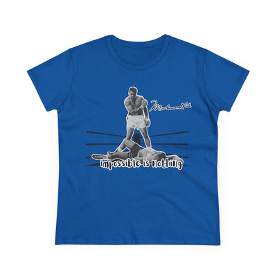 Women's nothing impossible Muhammad Ali