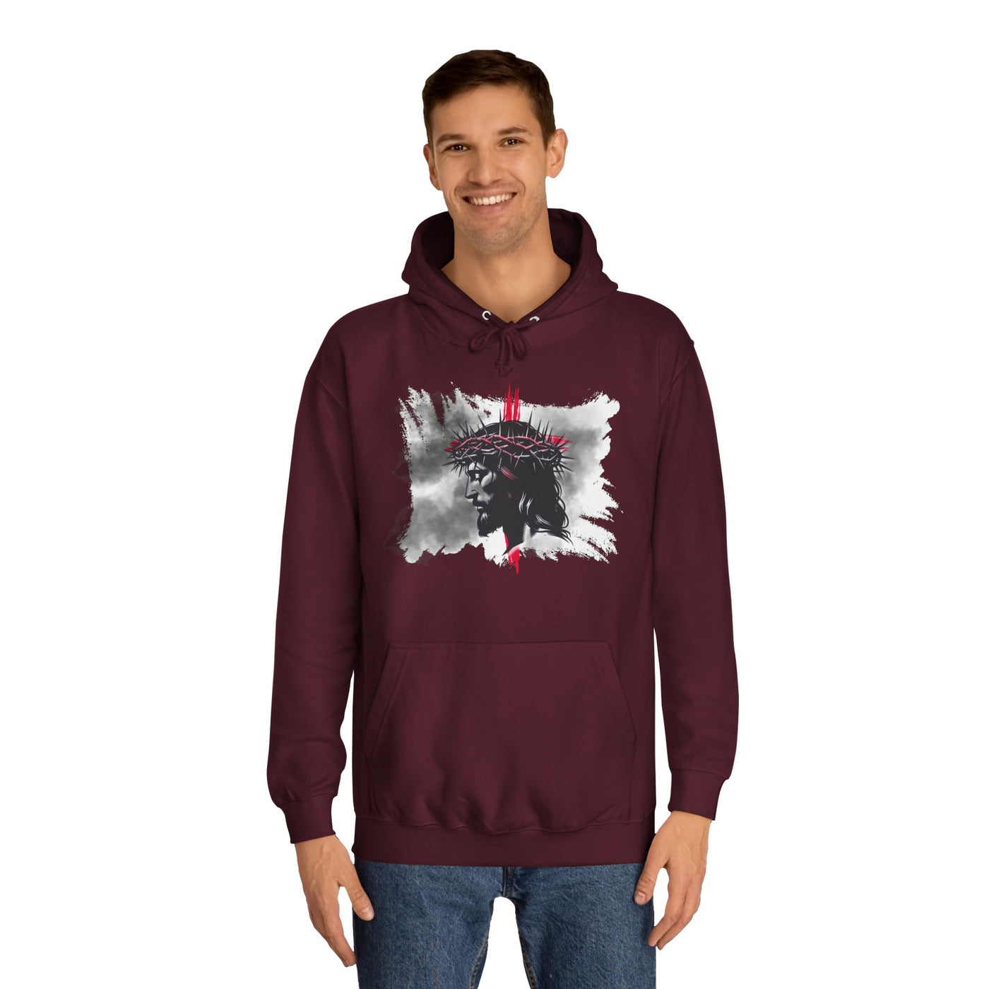 Jesus blessed - saved - loved Hoodie