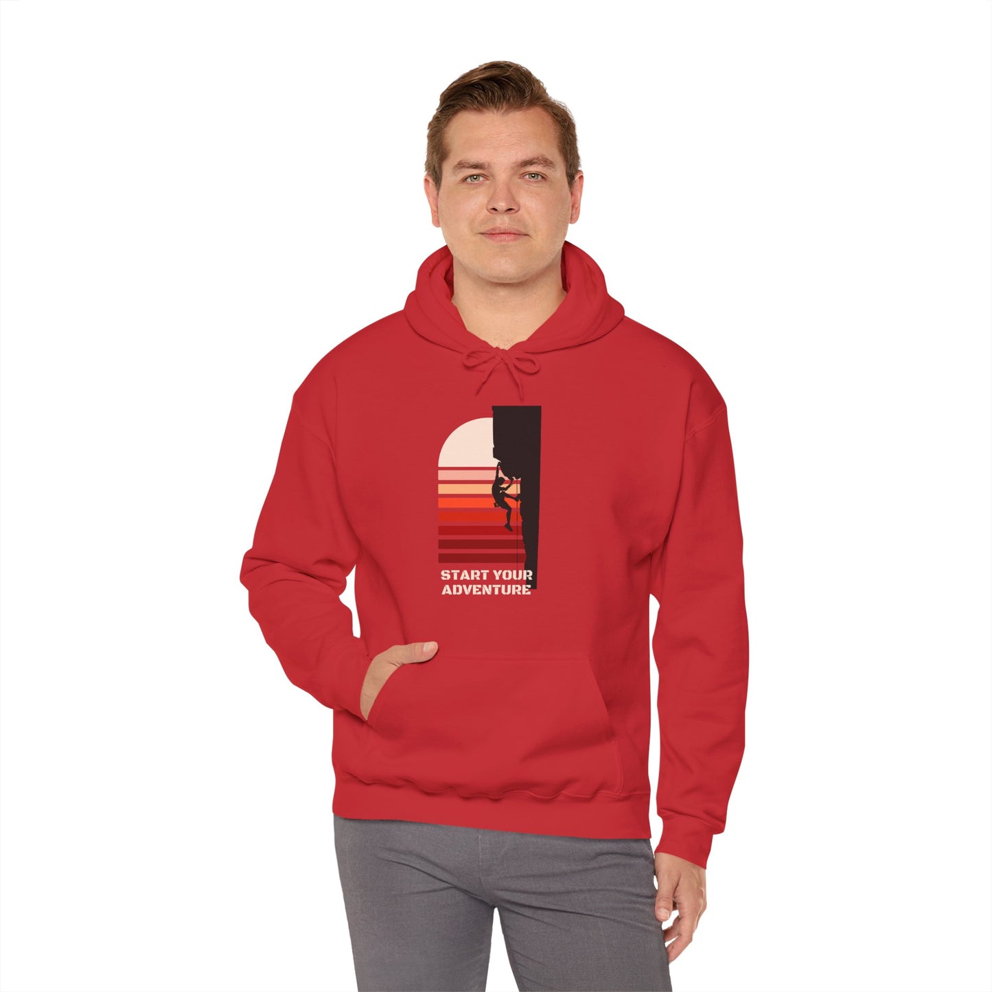 Unisex Pullover Hoodie Start your Adventure