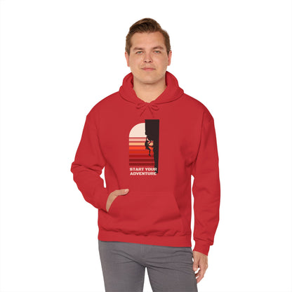 Unisex Pullover Hoodie Start your Adventure