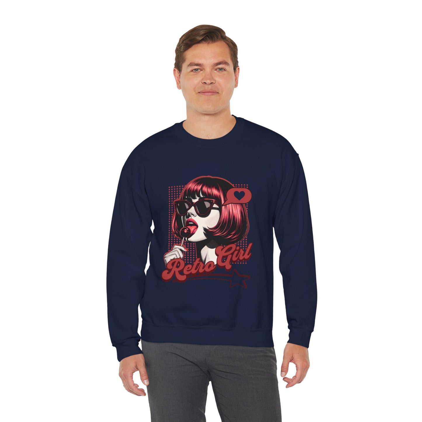 Retrogirl  Pop Art Women's Sweatshirt