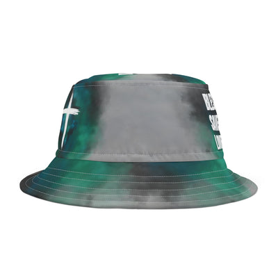 Blessed Saved Loved - Christian - Christlich - Jesus - Gott Hat- Fischerhut