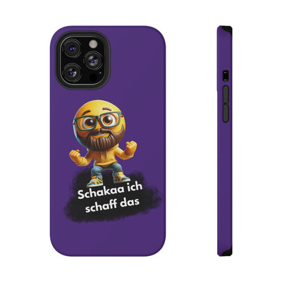 Motivational Impact-Resistant Phone Case - "Schakaa ich schaff das"