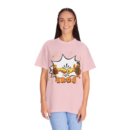 Brotherly Love Short Sleeve Tee, Fun Tee for Siblings, Casual Outfit, Gift for Brothers, Family Reunion Shirt