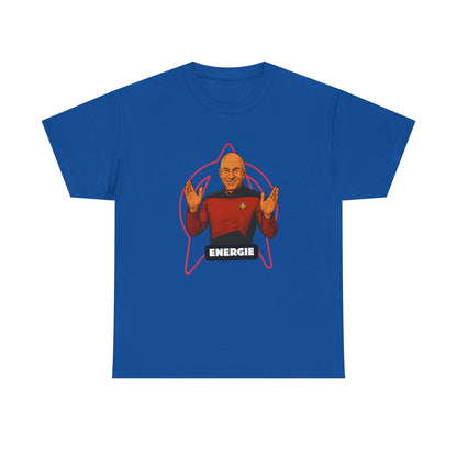 Energie Unisex Heavy Cotton Tee - Perfect for Sci-Fi Fans and Casual Wear