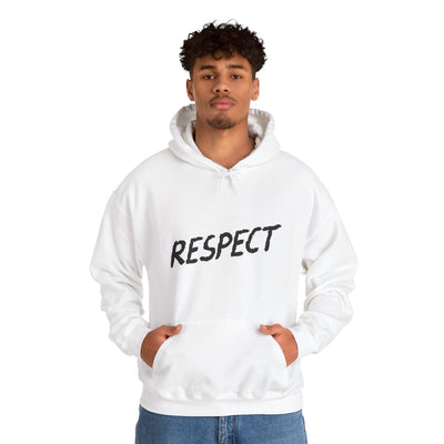 Respect Unisex Hooded Sweatshirt, Streetwear Hoodie