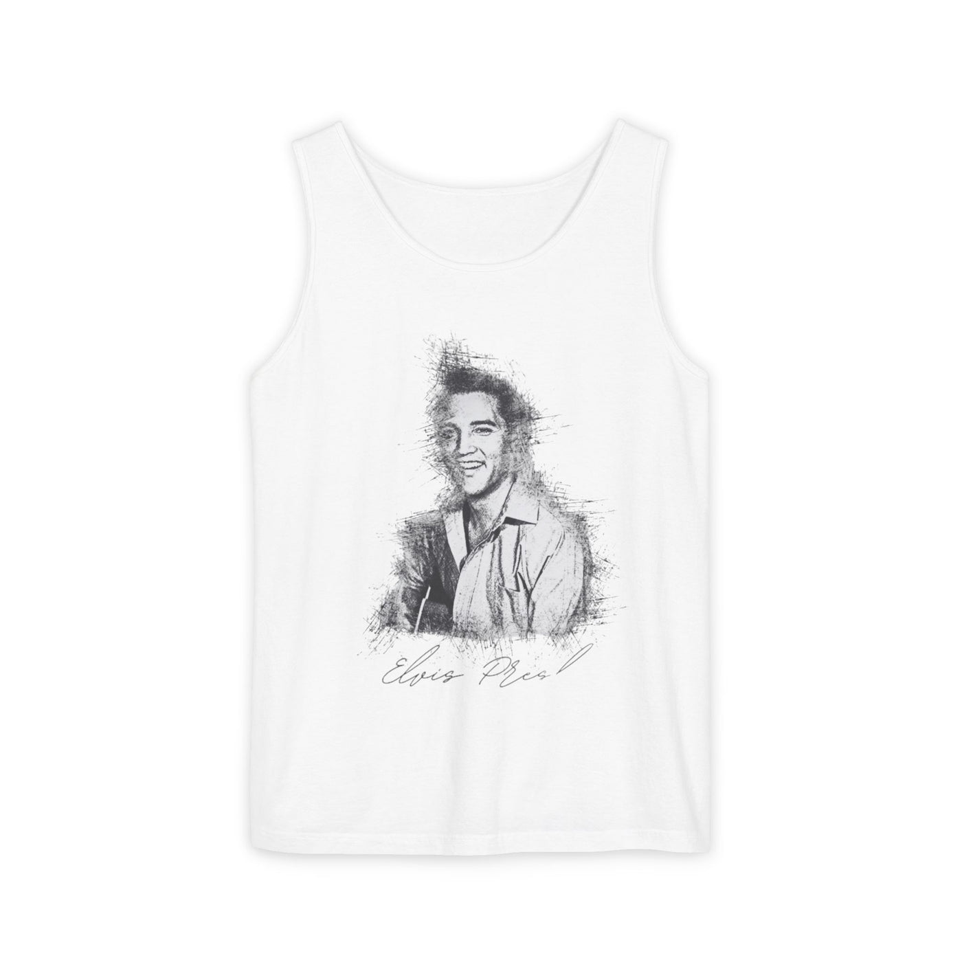 Tank Top - Elvis Presley Inspired Vintage Design