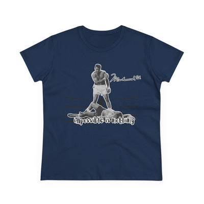 Women's nothing impossible Muhammad Ali