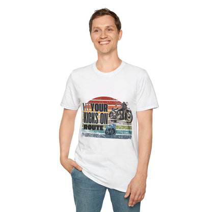 Retro Motorcycle Adventure Hoodie - 'Get Your Kicks On Route 66'