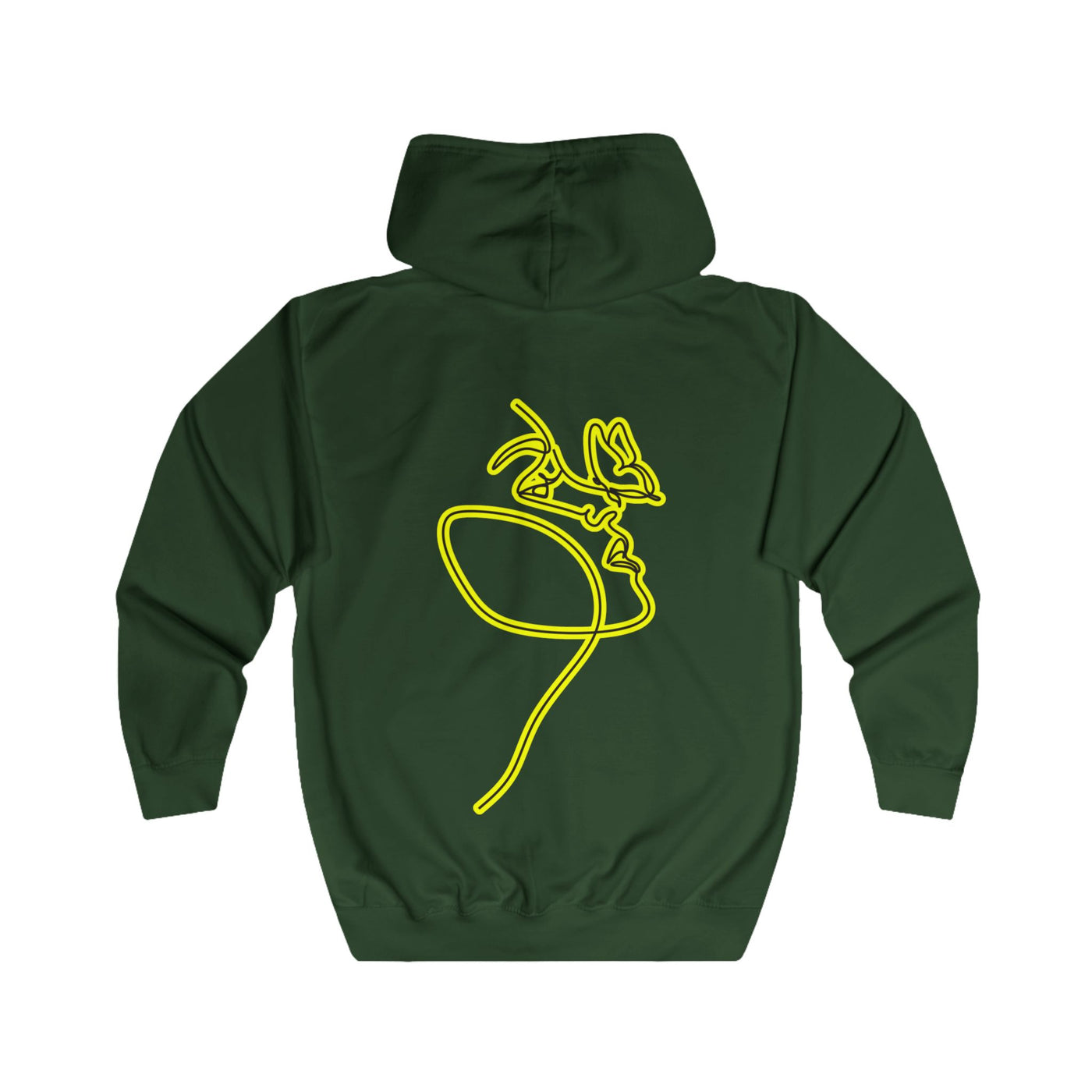 Full Zip Hoodie - Make yourself seen and heard