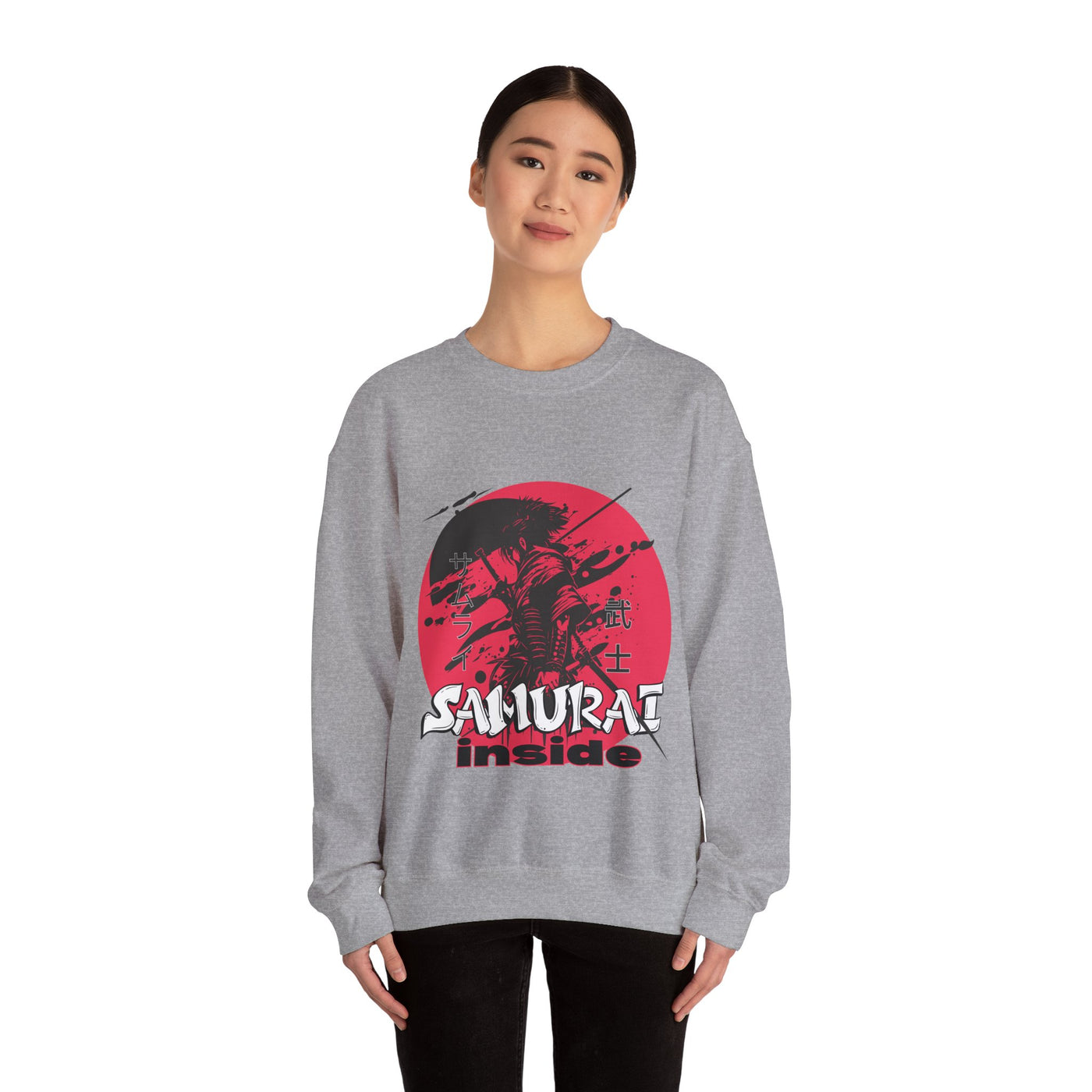Samurai Inside Crewneck Sweatshirt - Unisex Heavy Blend™