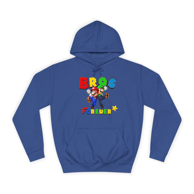 Super Bros College Hoodie, Unisex Gaming Hoodie