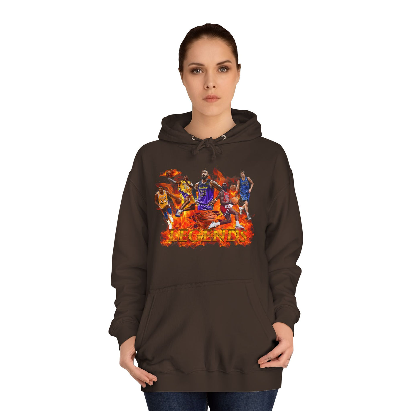 Unisex Sports Hoodie, Legends of Basketball
