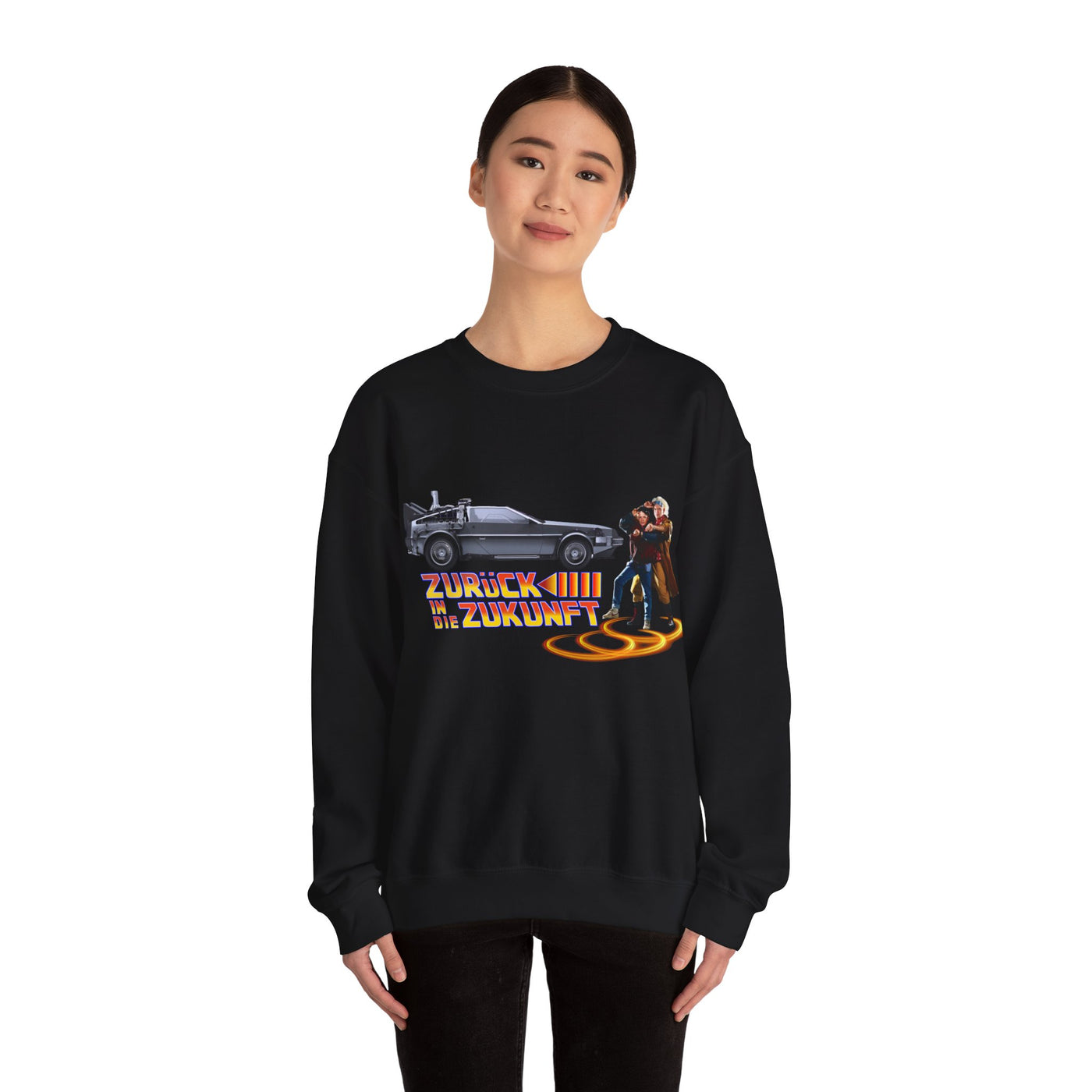 Retro Movie Sweatshirt - Back to the Future unisex