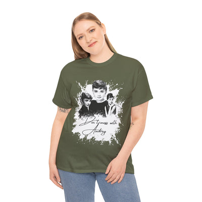 Don't mess with Audrey - Audrey Hepburn T Shirt