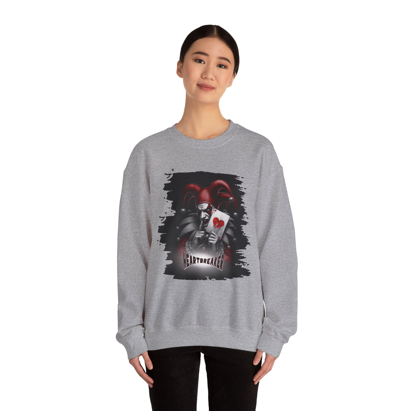 Sweatshirt with Horror Joker