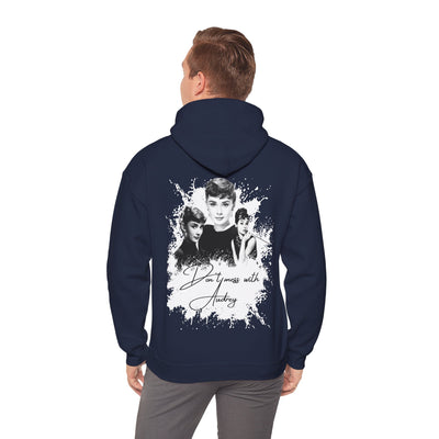 Retro Audrey Hepburn Hoodie - Classic Style