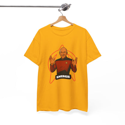 Energie Unisex Heavy Cotton Tee - Perfect for Sci-Fi Fans and Casual Wear