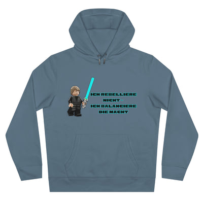 Star Wars Inspired King Hooded Sweatshirt - "I do not rebel - I balance the Force"