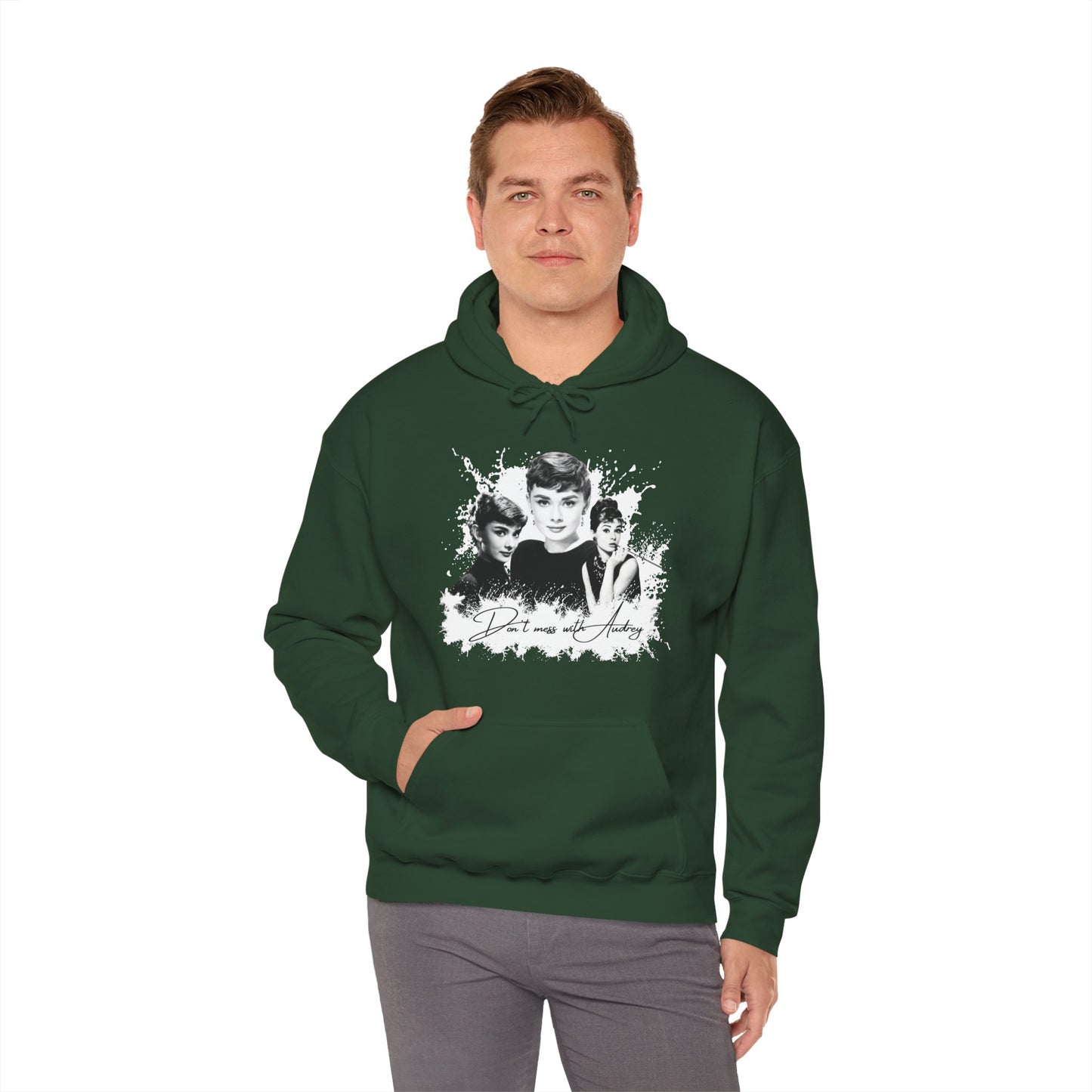 Retro Audrey Hepburn Hoodie - Classic Style