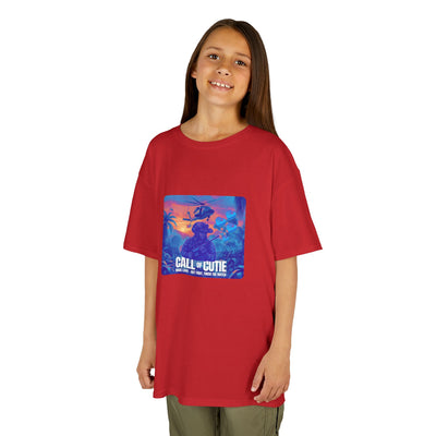 Call of Cutie Unisex Oversized Boxy Tee - Chill Vibes for Game Lovers for Teens