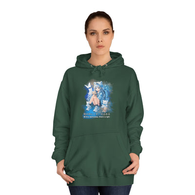 Hoodie, Anime Sweatshirt "Within darkness there is a light"