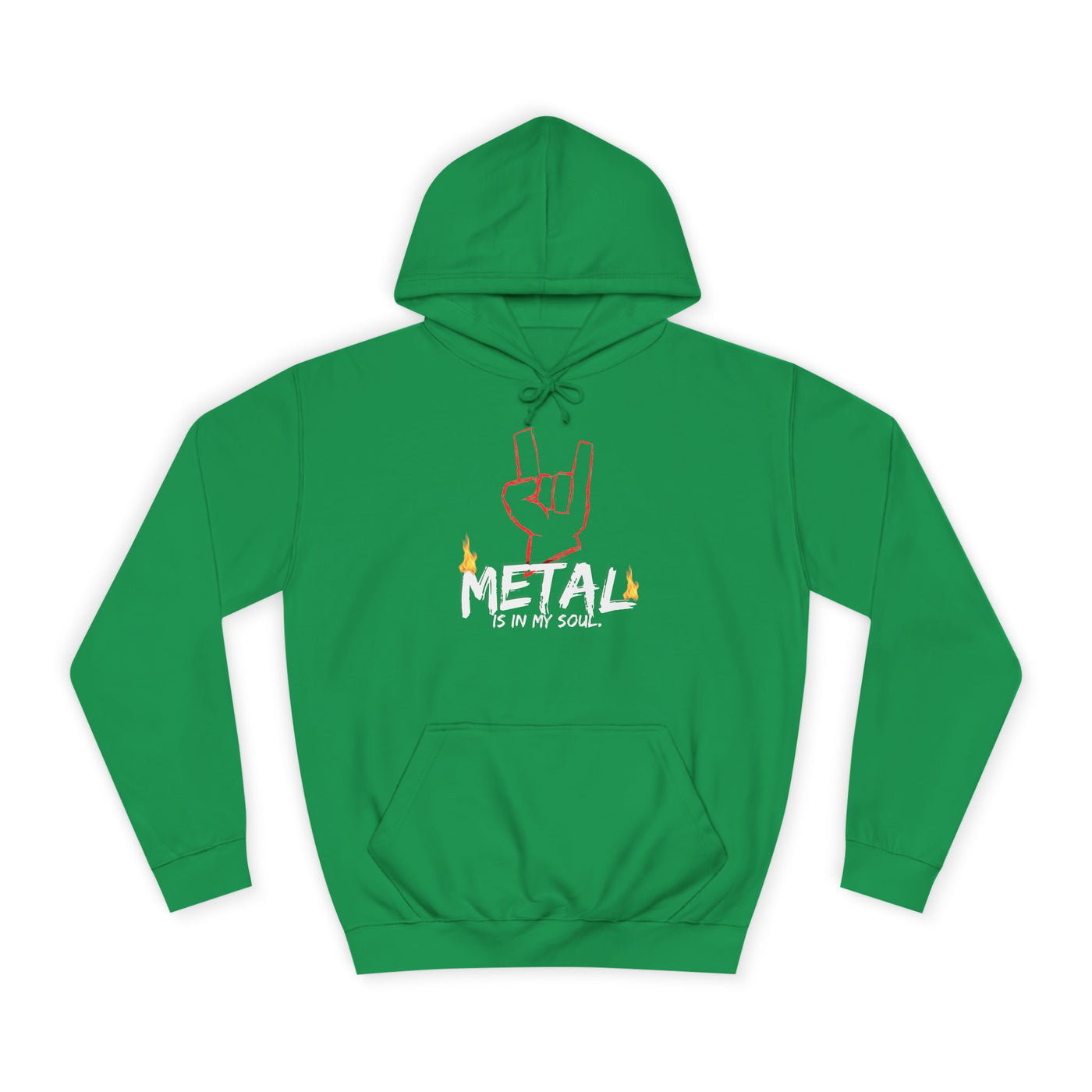 "Metal" Music Unisex College Hoodie