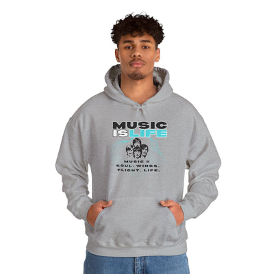 Music is Life Hoodie - Unisex Heavy Blend™ Sweatshirt