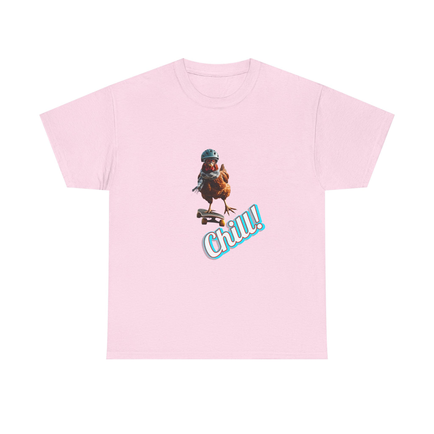 Chill Skateboarding Chicken Shirt