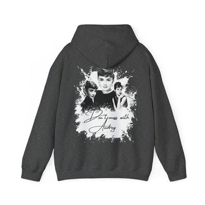 Retro Audrey Hepburn Hoodie - Classic Style