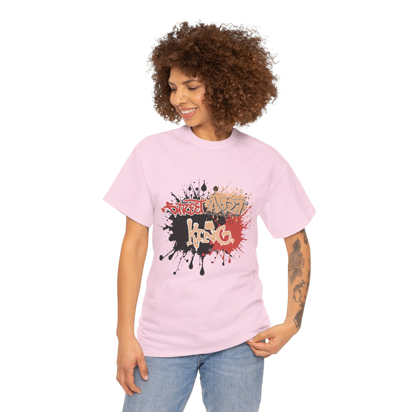 Urban Street Art Tee, Graphic T-Shirt, Casual Wear, Artistic Gift, Street Style Top, Hip-Hop Fashion Shirt Unisex - Graffiti