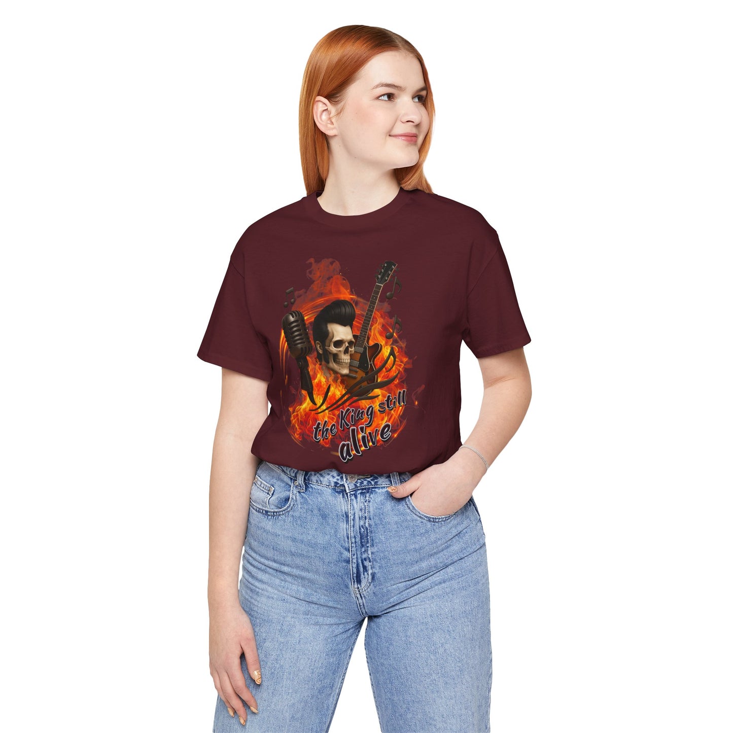 Music Vibes Unisex Jersey Tee - 'The King Still Alive' Graphic T-Shirt