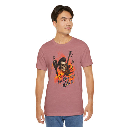 Music Vibes Unisex Jersey Tee - 'The King Still Alive' Graphic T-Shirt