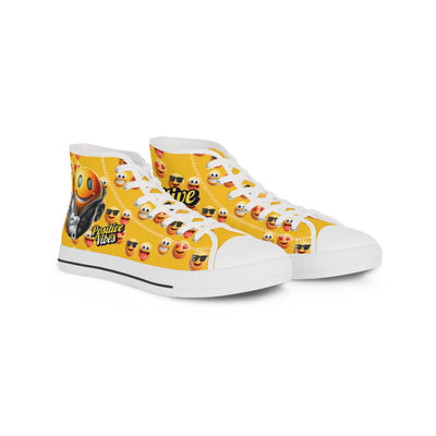 Top sneakers with emoji design #unzippedsmile