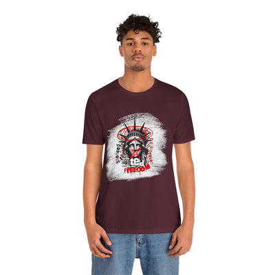 Freedom-Themed Unisex T-Shirt, Statue of Liberty - Freiheitsstatue