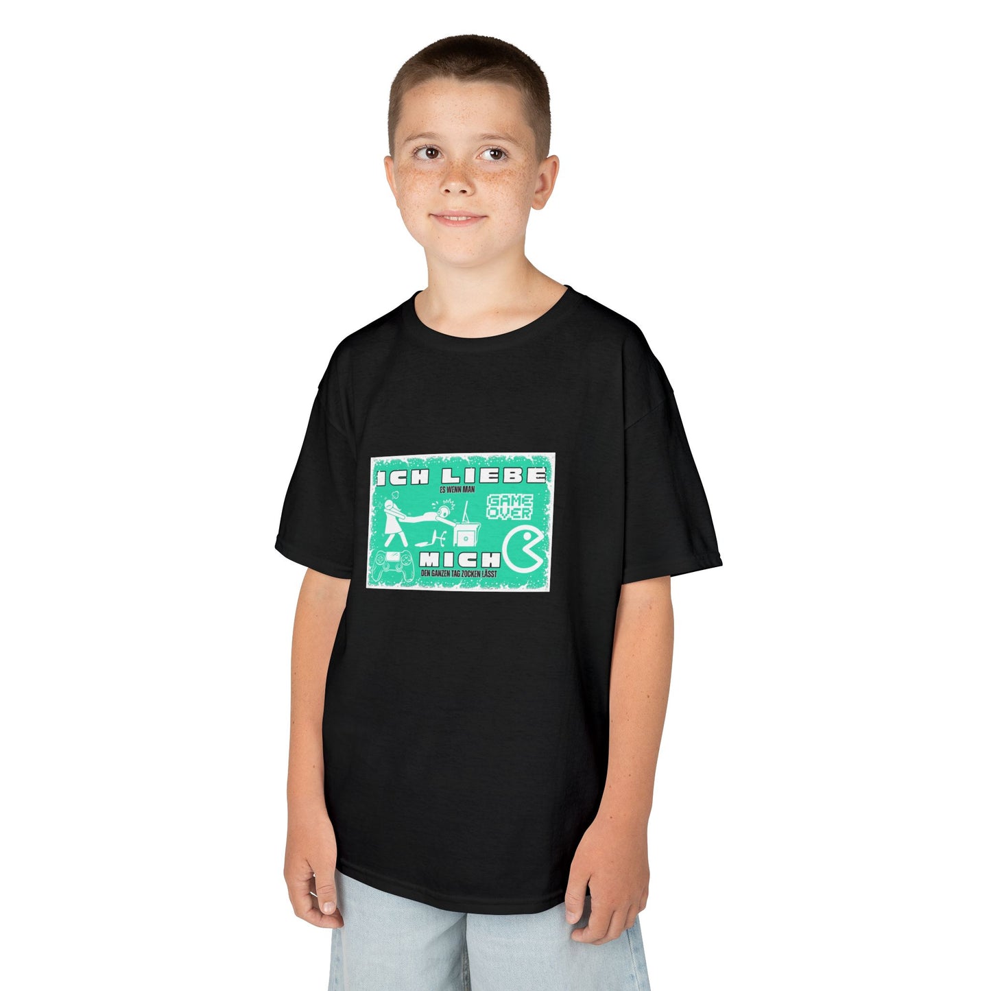 Kids Gaming Tee - 'I love myself - and play...' T-Shirt