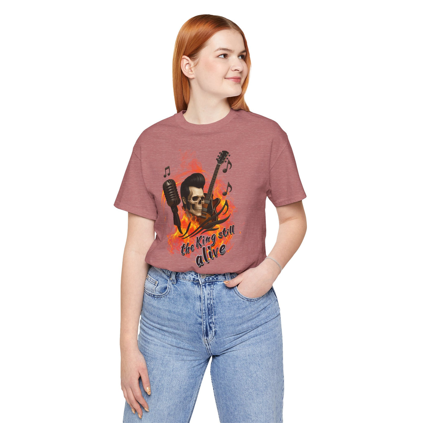 Music Vibes Unisex Jersey Tee - 'The King Still Alive' Graphic T-Shirt