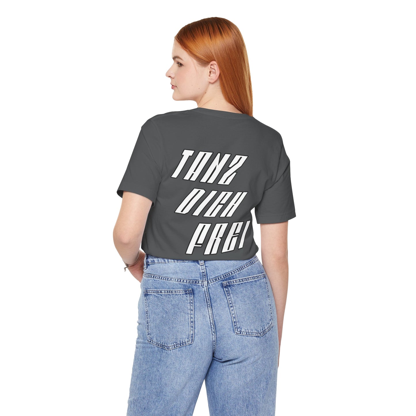 Tanz dich frei - Retro Techno Vibe Unisex Tee, Dance Party Shirt, Gift for Ravers, Festival Fashion,